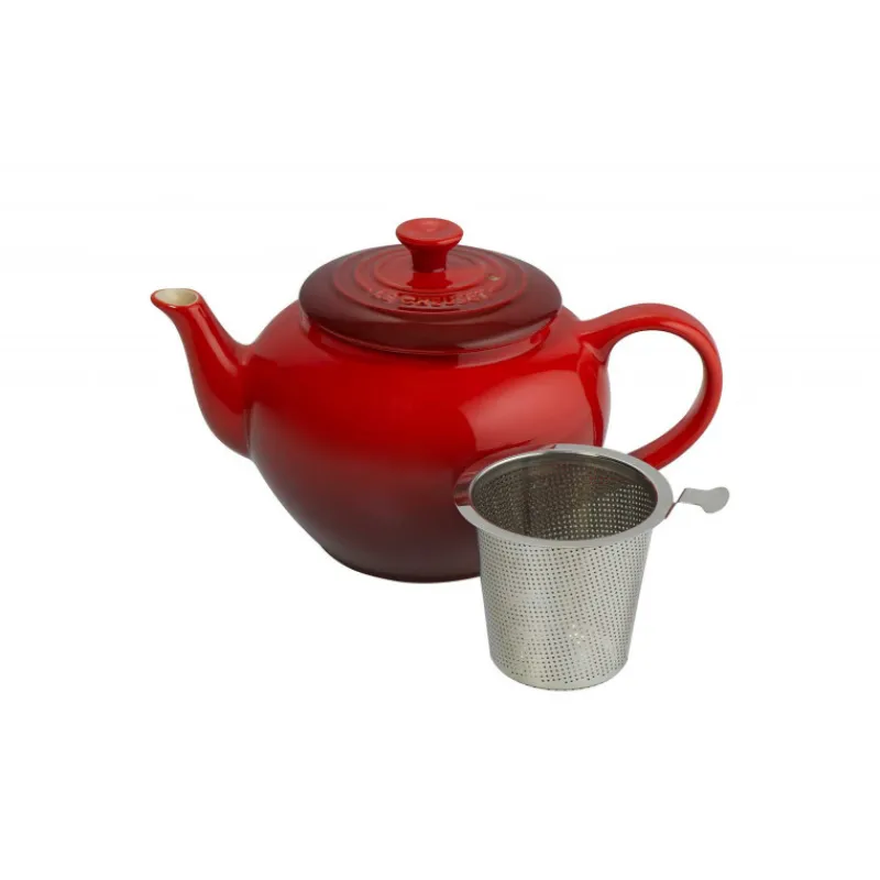 LE CREUSET Théière*Théière avec Infuseur 1.3 L Cerise