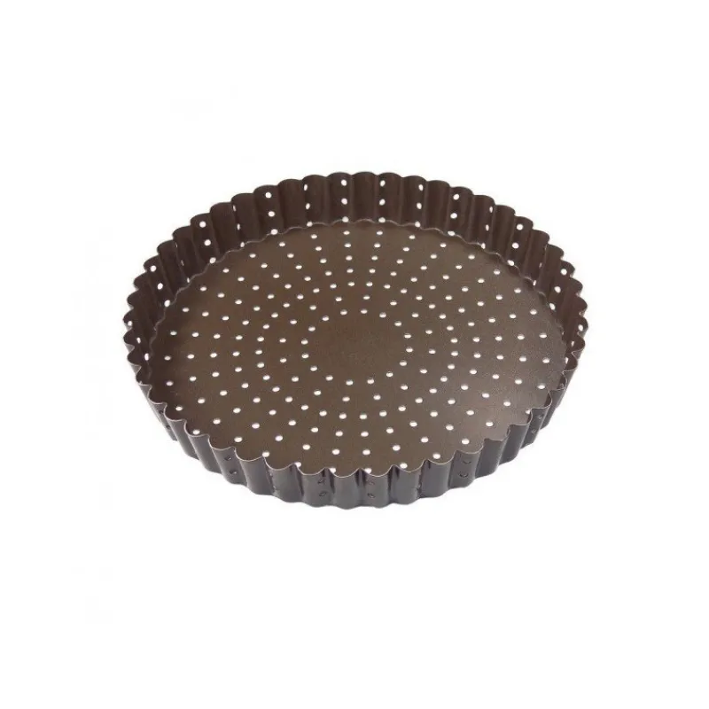 GOBEL Moules À Gâteaux*Tourtière perforée Ø 26 cm - anti-adhérent