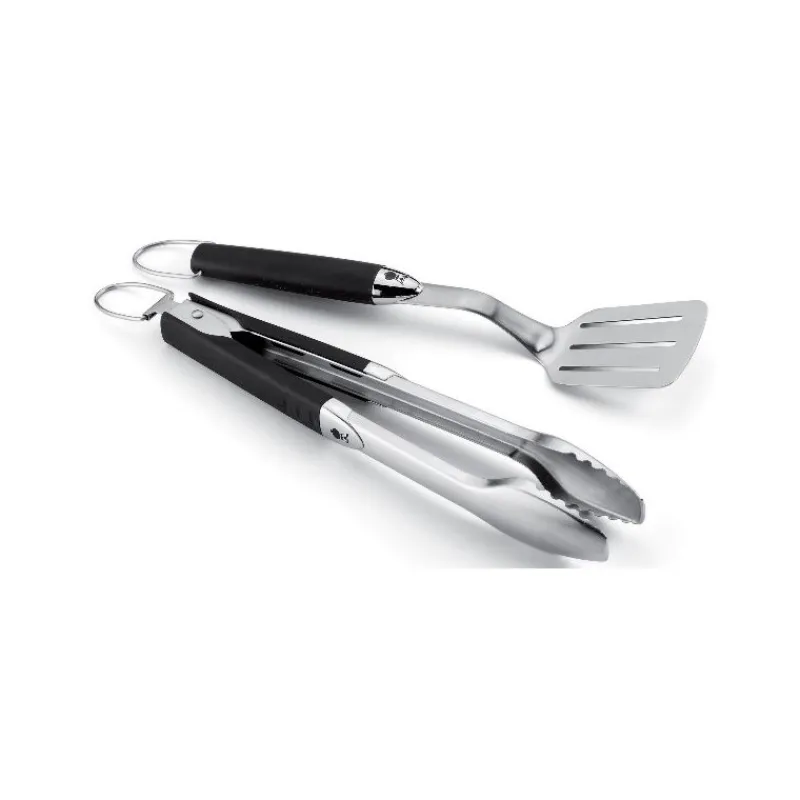 WEBER Accessoires Barbecue | Pince De Cuisine*Ustensiles Barbecue Spatule et Pince Barbecue