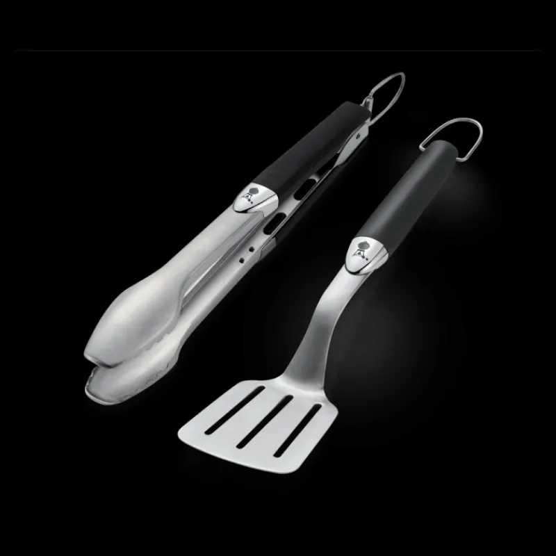 WEBER Accessoires Barbecue | Pince De Cuisine*Ustensiles Barbecue Spatule et Pince Barbecue