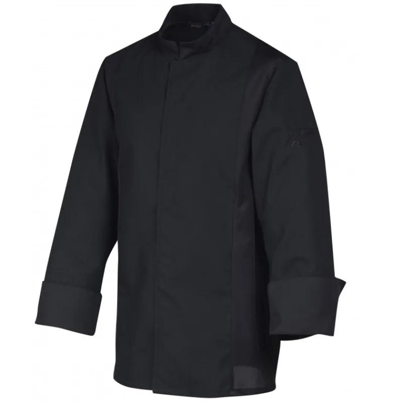 ROBUR Veste De Cuisine*Veste de Cuisine Mixte Noire SIAKA T.5