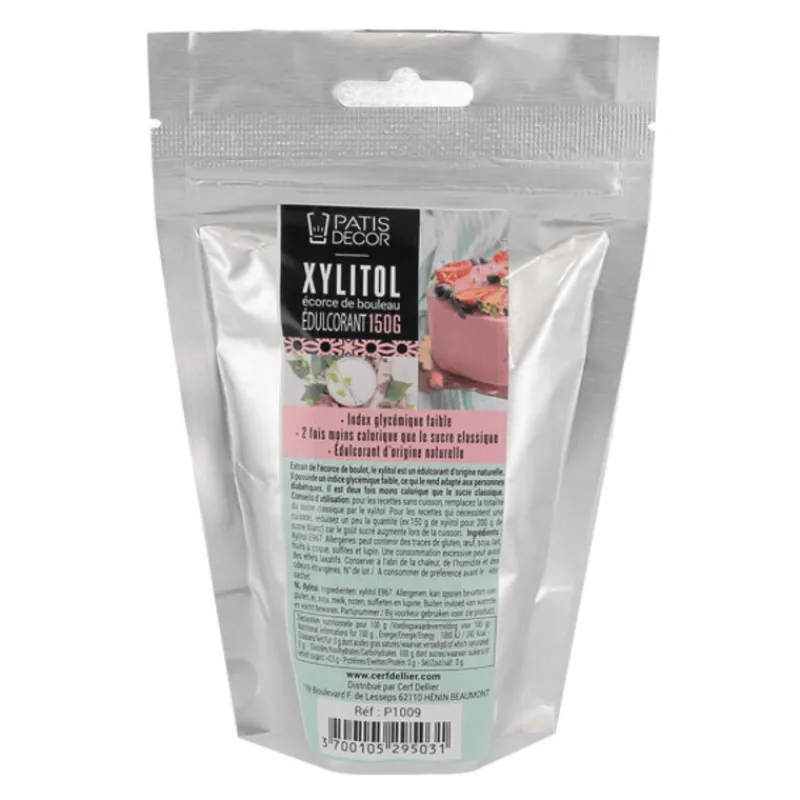 PATISDECOR Additifs Alimentaires*Xylitol 150 g Patisdécor